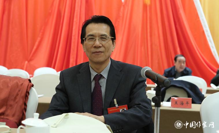 何建明主持中國作家協(xié)會第九次全國代表大會第三次全體會議。