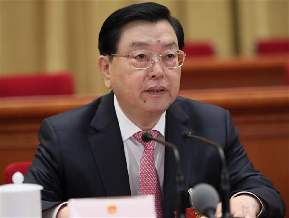 十二屆全國人大五次會(huì)議舉行預(yù)備會(huì)議