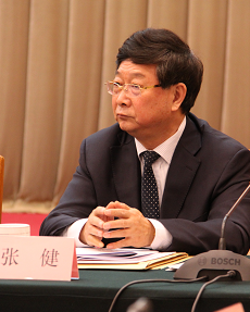 參加全國人大開幕會(huì)的代表張健