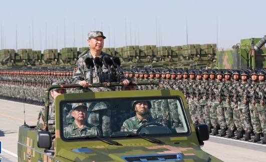 慶祝中國(guó)人民解放軍建軍90周年閱兵