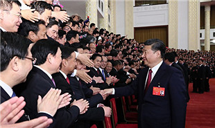習(xí)近平等領(lǐng)導(dǎo)同志親切會見出席黨的十九大代表、特邀代表和列席人員