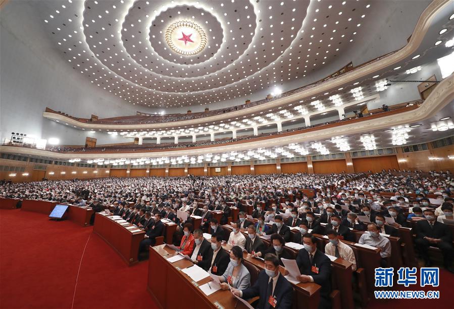 5月21日，中國人民政治協(xié)商會議第十三屆全國委員會第三次會議在北京人民大會堂開幕。 