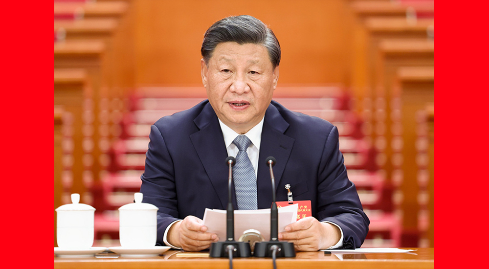 10月15日，中國(guó)共產(chǎn)黨第二十次全國(guó)代表大會(huì)在北京人民大會(huì)堂舉行預(yù)備會(huì)議。習(xí)近平同志主持會(huì)議。