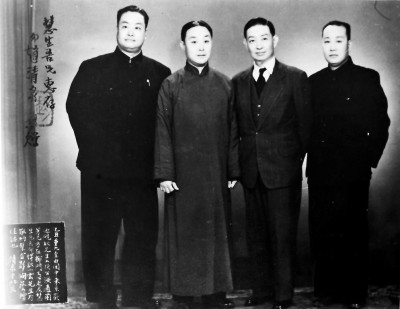 京劇“四大名旦”合影（左起：程硯秋、尚小云、梅蘭芳、荀慧生） 資料圖片