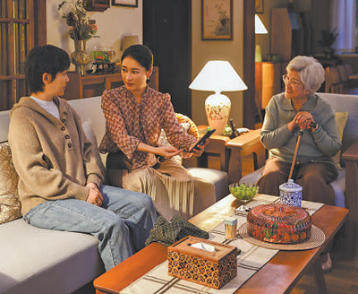 電視劇《煙火人家》劇照。 　　電視劇片方供圖