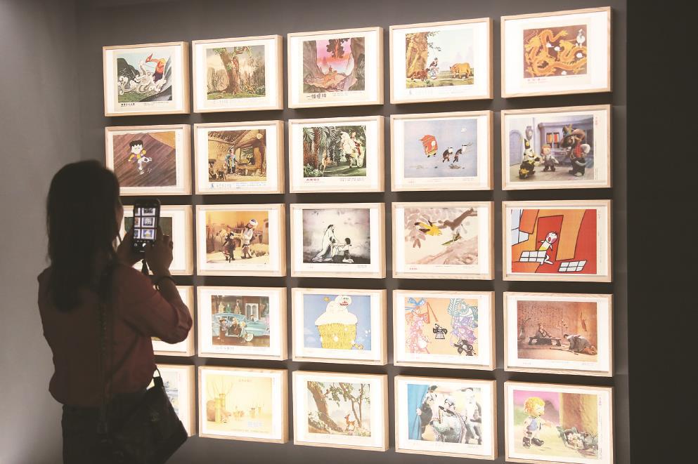 “繪動世界”展覽現(xiàn)場。 （主辦方供圖）