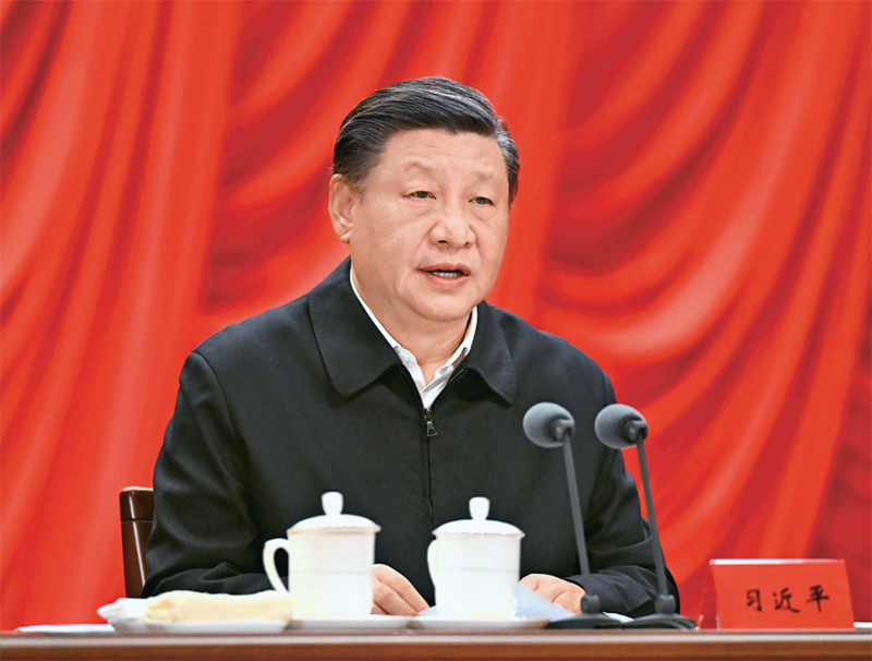 2023年2月7日，新進(jìn)中央委員會(huì)的委員、候補(bǔ)委員和省部級主要領(lǐng)導(dǎo)干部學(xué)習(xí)貫徹習(xí)近平新時(shí)代中國特色社會(huì)主義思想和黨的二十大精神研討班在中央黨校（國家行政學(xué)院）開班。中共中央總書記、國家主席、中央軍委主席習(xí)近平在開班式上發(fā)表重要講話。 新華社記者 李學(xué)仁/攝