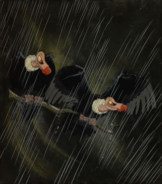 《白雪公主和七個小矮人》中的禿鷹，由迪士尼工作室藝術(shù)家創(chuàng)作，于1938年送給大都會博物館